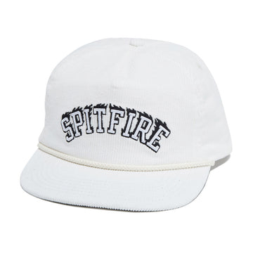 Spitfire Team Bighead Script Snapback Hat - White