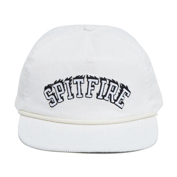 Spitfire Team Bighead Script Snapback Hat - White