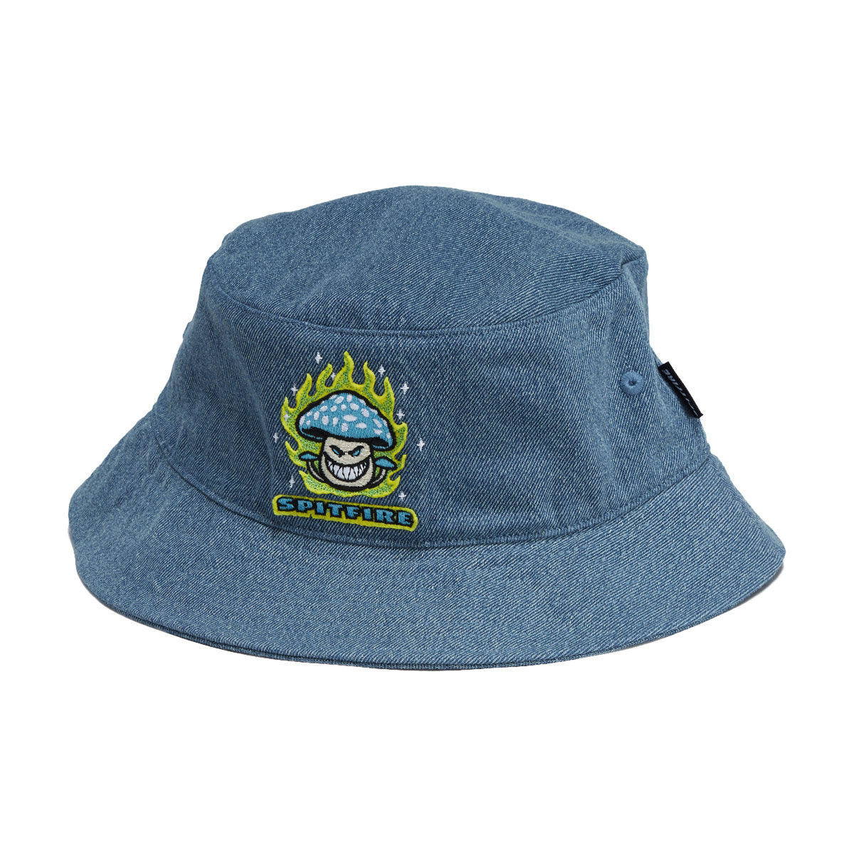 Spitfire Mushroom Bighead Bucket Hat - Washed Denim – CCS