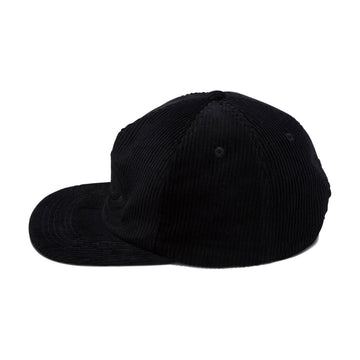 Real Oval Snapback Hat - Black/Black