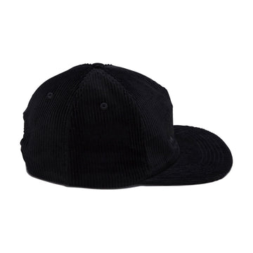 Real Oval Snapback Hat - Black/Black