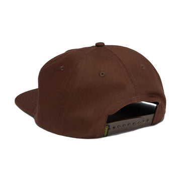 Krooked Sweatpants Redux Snapback Hat - Brown