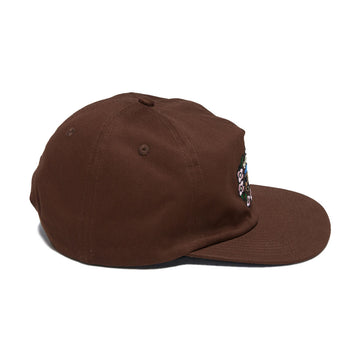 Krooked Sweatpants Redux Snapback Hat - Brown