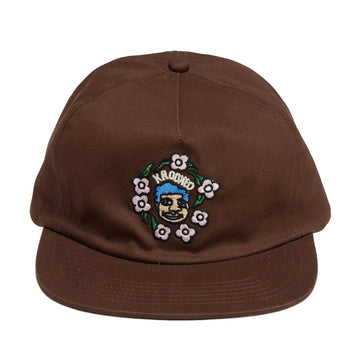Krooked Sweatpants Redux Snapback Hat - Brown