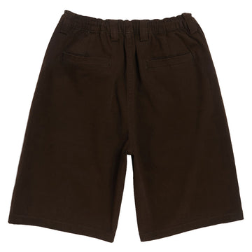Krooked Eyes Twill Shorts - Brown