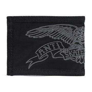Anti-Hero Basic Eagle Bi-Fold Wallet - Black/Charcoal