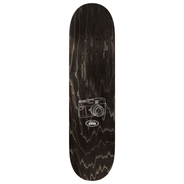 Real Ishod Photos Twin Tail Slick Skateboard Deck - Black - 8.30