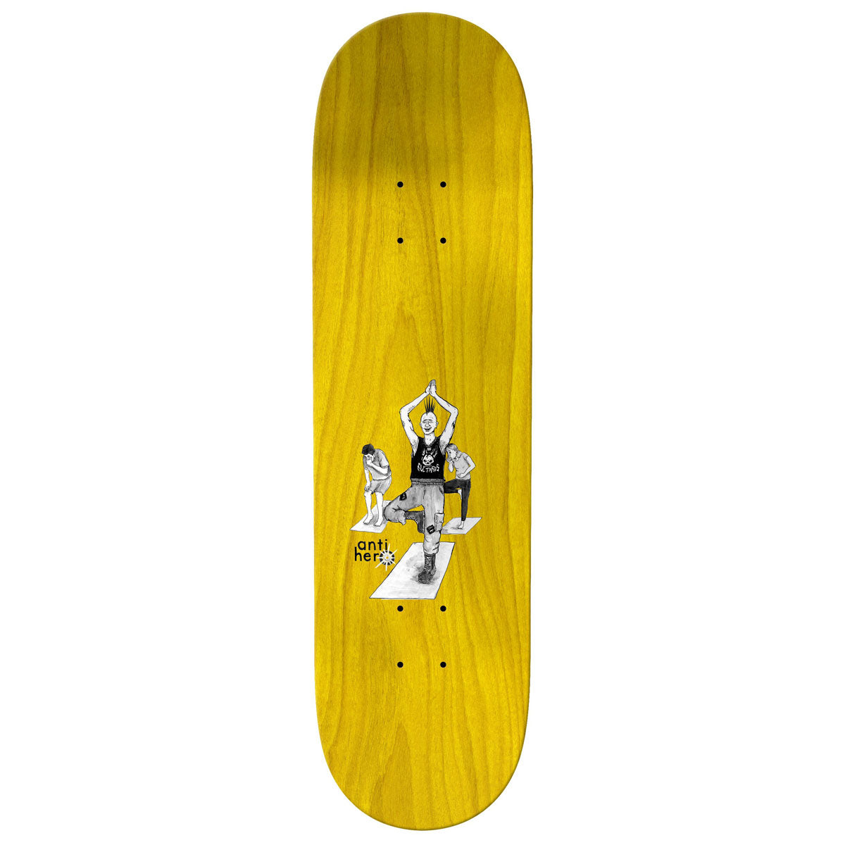 Anti-Hero Grant I Farted In Yoga Class Skateboard Complete - 8.50