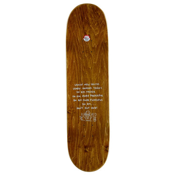 Krooked Una Molti Dementional Skateboard Complete - White - 8.28