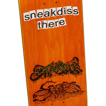 There Team Sneakdiss Battle Ship Skateboard Deck - White - 8.50
