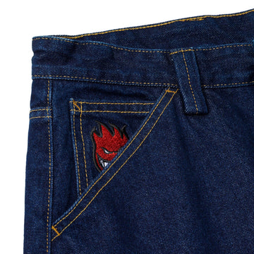 Spitfire Bighead Fill Denim Jeans - Dark Rinse