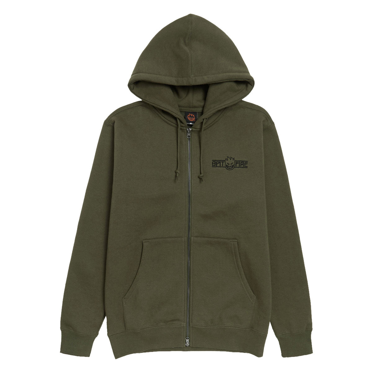 Spitfire LTB Arch Emb Zip Hoodie - Olive – CCS