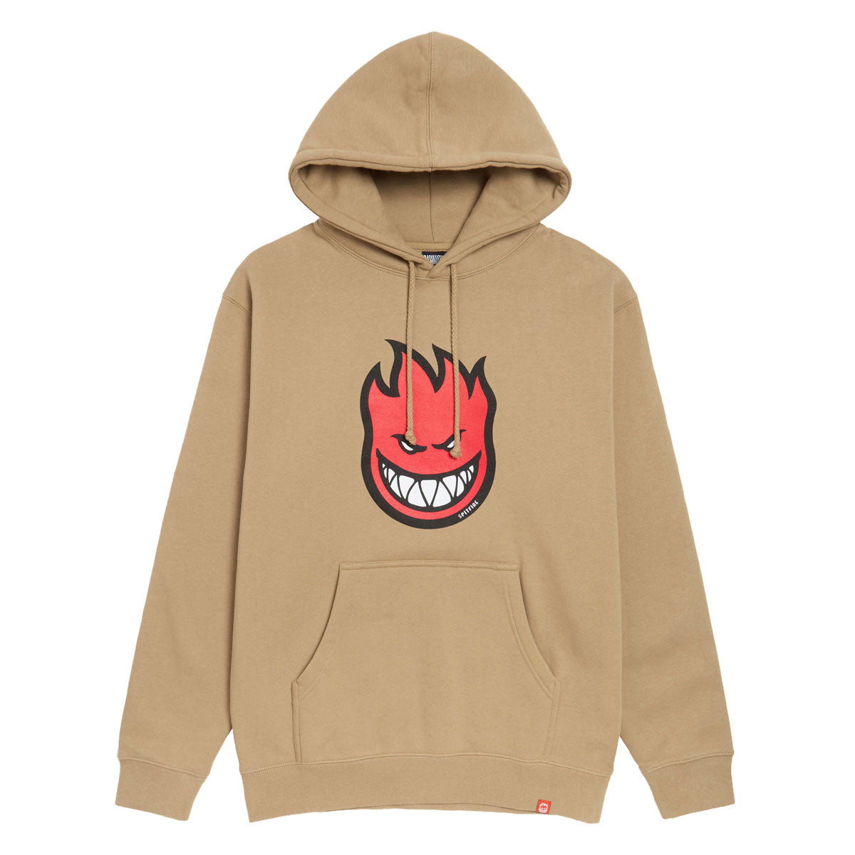Spitfire Bighead Fill Hoodie - Sandstone/Red/Black/White Print – CCS