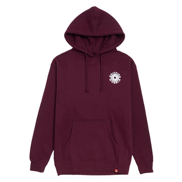 Spitfire Classic '87 Swirl Fill Hoodie - Maroon/White/Black Prints