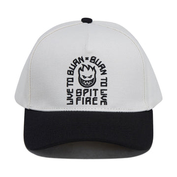 Spitfire LTB Arch Hat - Off White/Black