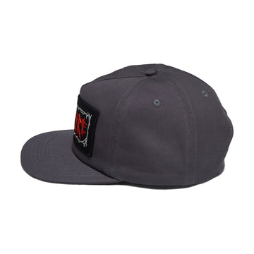 Spitfire Gas Mask Script Patch Hat - Charcoal