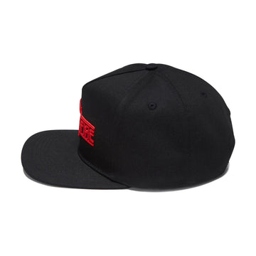 Spitfire LTB Arch Bighead Script Hat - Black/Red
