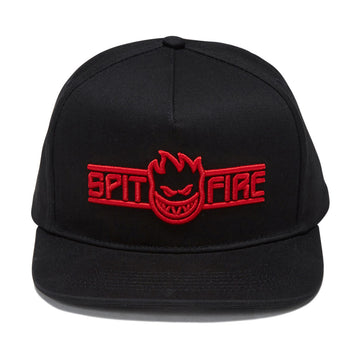 Spitfire LTB Arch Bighead Script Hat - Black/Red