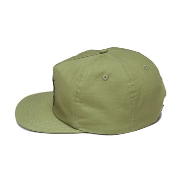 Spitfire Bighead Hat - Olive Ripstop/Black Emb