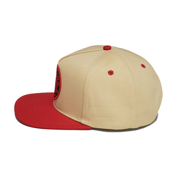 Spitfire Classic '87 Swirl Patch Hat - Tan/Red/Black