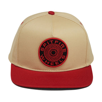Spitfire Classic '87 Swirl Patch Hat - Tan/Red/Black