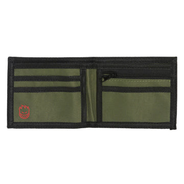 Spitfire LTB Bighead Script Wallet - Olive/Black