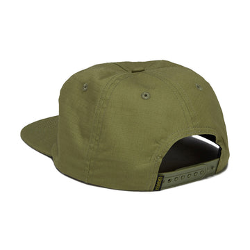 Krooked Eyes Hat - Olive/Yellow