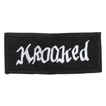 Krooked Double Ok Script Wallet - Black/Blue
