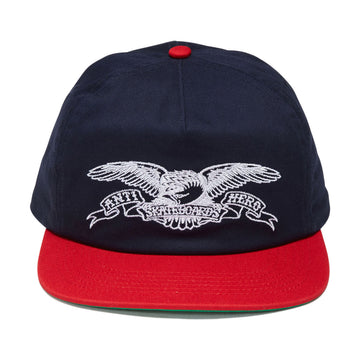 Anti-Hero Basic Eagle Hat - Navy/Red