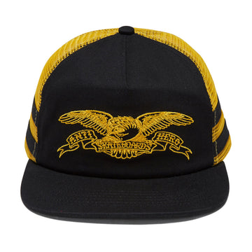 Anti-Hero Basic Eagle Hat - Black/Yellow 2026