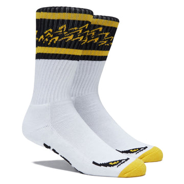 Anti-Hero Eagle Socks - White/Black/Yellow