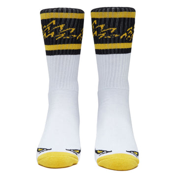 Anti-Hero Eagle Socks - White/Black/Yellow