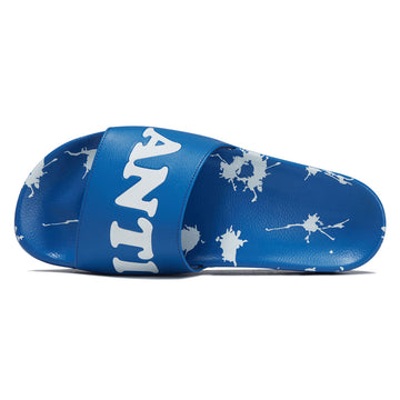 Anti-Hero Damn You Slide Sandals - Blue/White