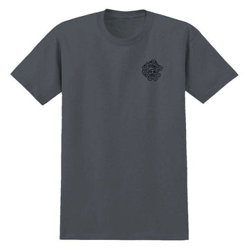 Krooked MG T-Shirt - Charcoal/Black/Multi Color Prints