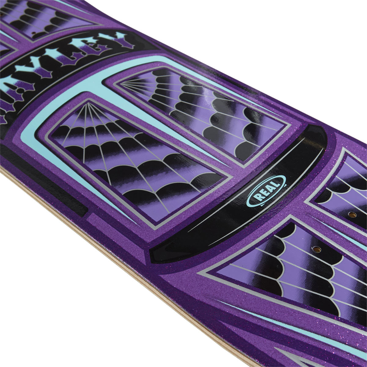 Real Hayley Threadline True Fit Skateboard Complete - Purple