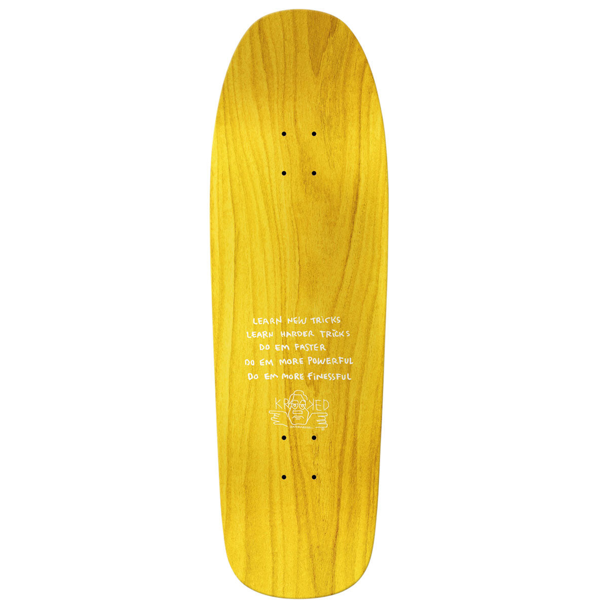 Krooked Gonz Hard2IHTT Skateboard Deck - 9.81