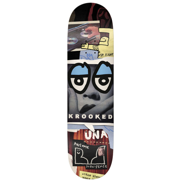 Krooked Una Nonsense Skateboard Deck - 8.28