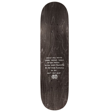 Krooked Worrest Big Foot Twin Tail Slick Skateboard Deck - 8.30