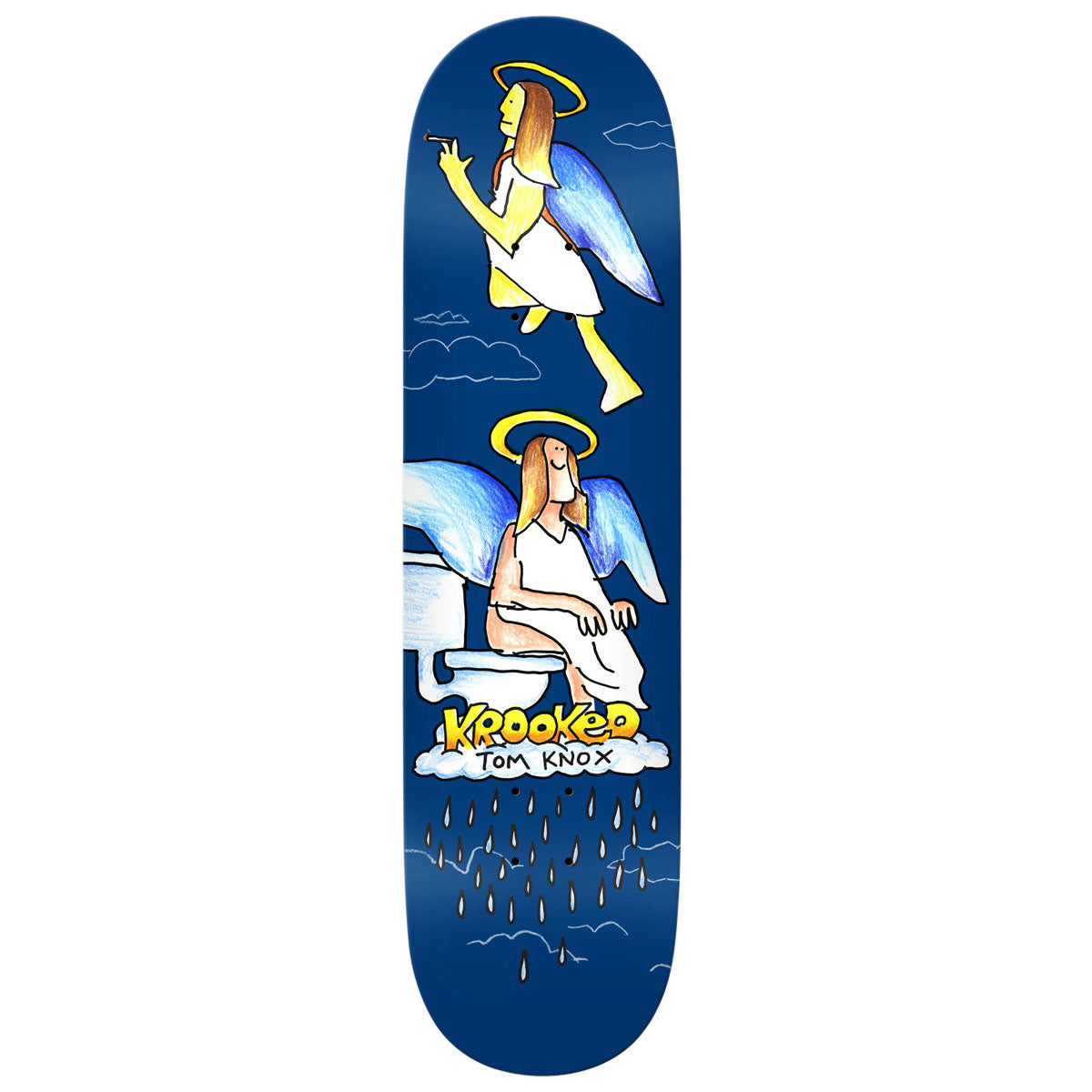Krooked Knox Angel Skateboard Deck - 8.50