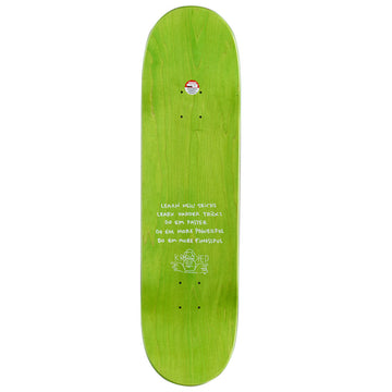 Krooked Team Eyes Skateboard Complete - Silver Foil - 8.50