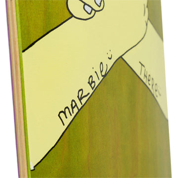 There Marbie Dapped Slick Skateboard Deck - 8.50