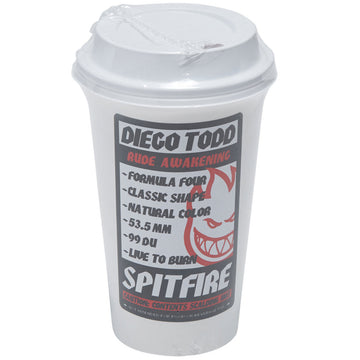 Spitfire F4 99 Diego Rude Awakening Classic Skateboard Wheels - Natural - 54mm