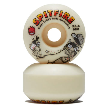 Spitfire F4 99 Diego Rude Awakening Classic Skateboard Wheels - Natural - 56mm