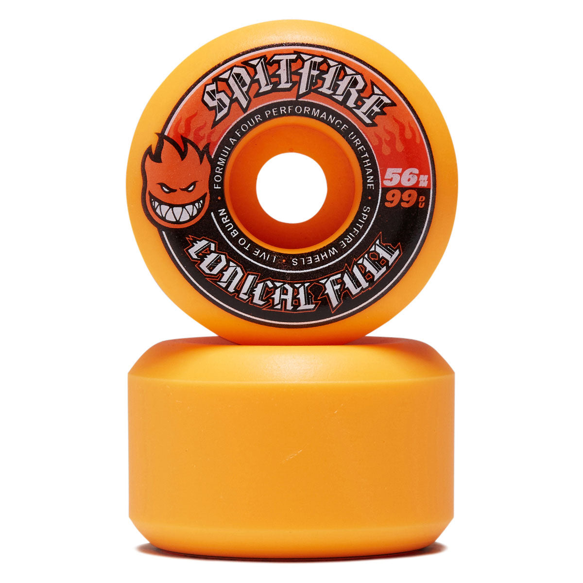Spitfire F4 99 Team Color Pack Conical Full Skateboard Wheels