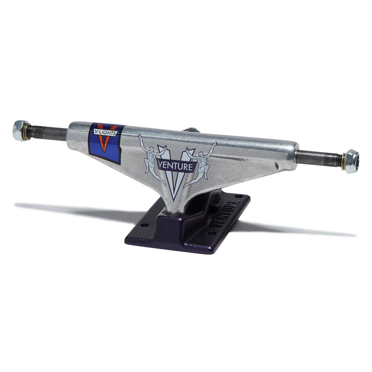 Venture V-Lights Team Awake 87 Skateboard Trucks - Polished/Plum
