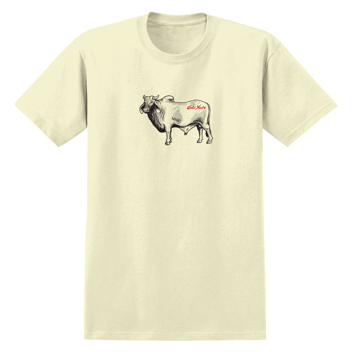 Anti-Hero Cow T-Shirt - Heather Cream – CCS