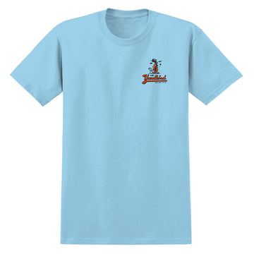 Anti-Hero Jalopi Yardbird T-Shirt - Heather Light Blue