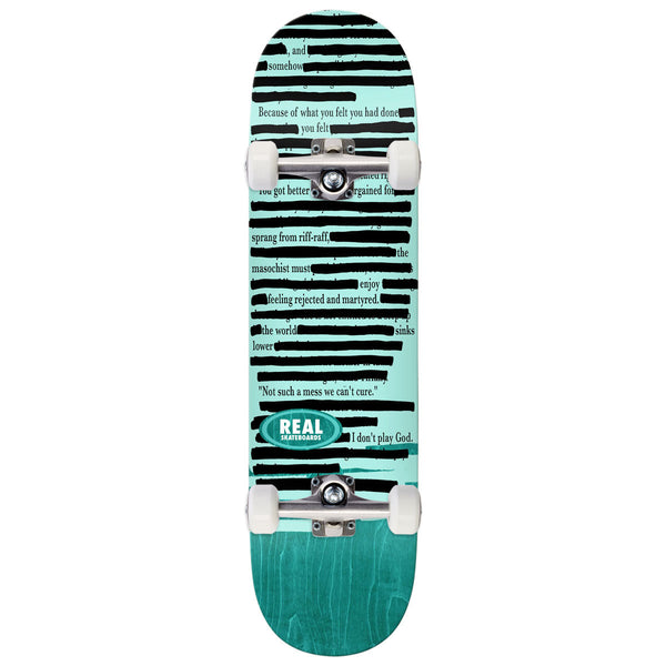Real Team Non-Fiction Skateboard Complete - 8.12