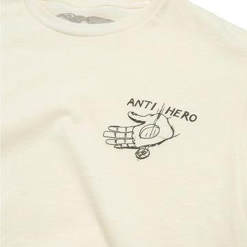 Anti-Hero Expressions Hand T-Shirt - Heather Cream