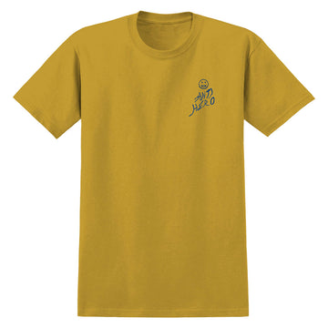 Anti-Hero Expressions Sun T-Shirt - Heather Mustard